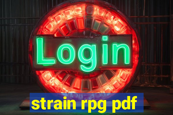 strain rpg pdf